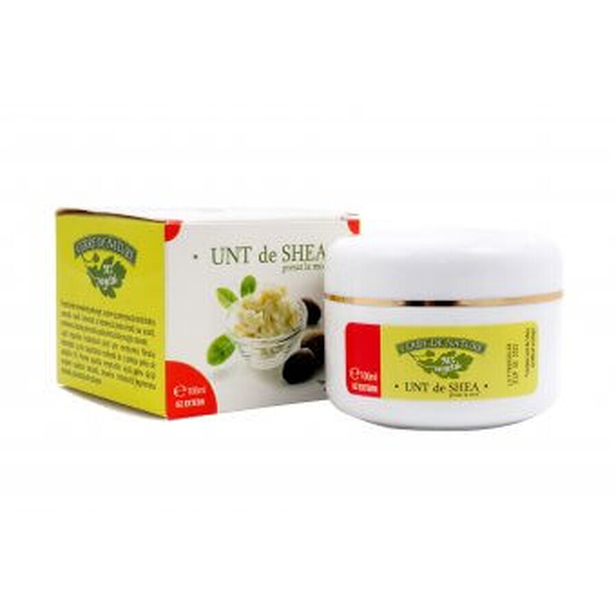 Unt de Shea presat la rece certificat ecologic 100 ml Verre de Nature