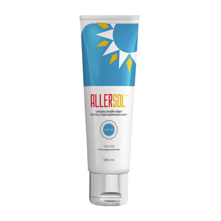 Cremă cu SPF 30 Allersol, 100 ml, Naturpharma