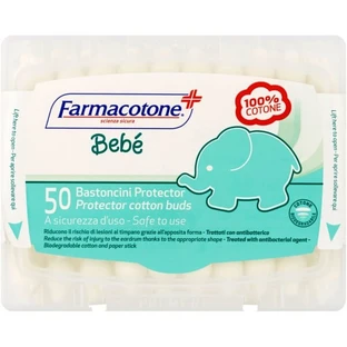 TAMPOANE DE BUMBAC PHARMACOTONE BABY 50PCS.