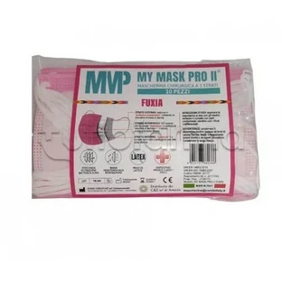 Mymask Pro Ii Chir Fuxia 10St.