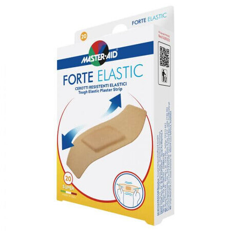 Master-Aid Strong Elastic Canvas Patches 86x39 mm, 20 Stück, Pietrasanta Pharma