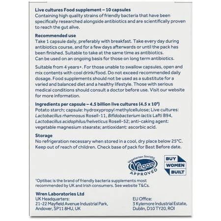 Probioticum, 10 capsules, Optibac