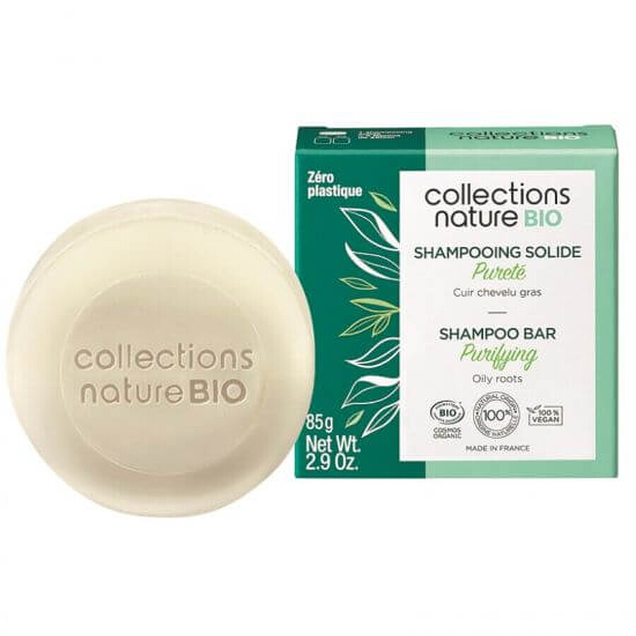 Champú sólido Eco Purifying Collections Nature, 85 g, Eugene Perma