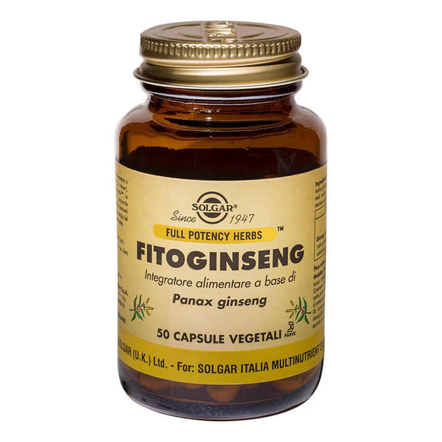 Solgar Fitoginseng 50 Capsules Végétales