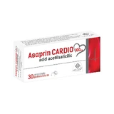 Asaprin Cardio, 100 mg, 30 gastro-resistant tablets, Helcor