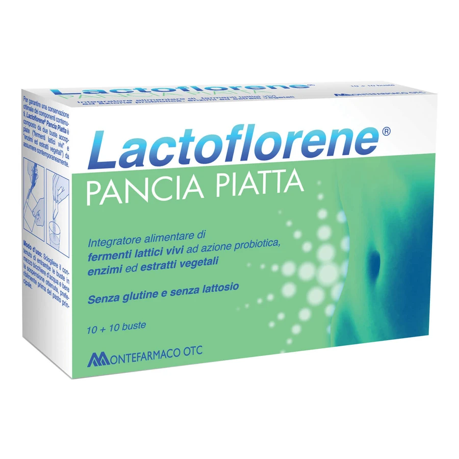 Lactoflorene Ventre Plat 10 Sachets