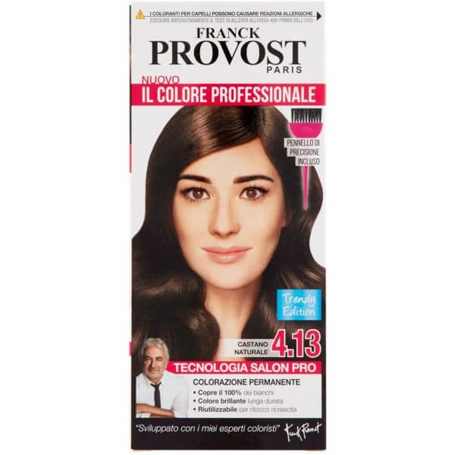 FRANK PROVOST COLORACIÓN PERMANENTE PROFESIONAL 4.13 CASTAÑO NATURAL