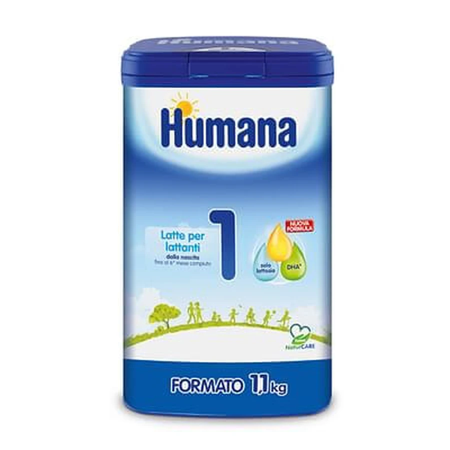 Humana Lapte pentru sugari 1 Probal de la naștere 1,1 kg