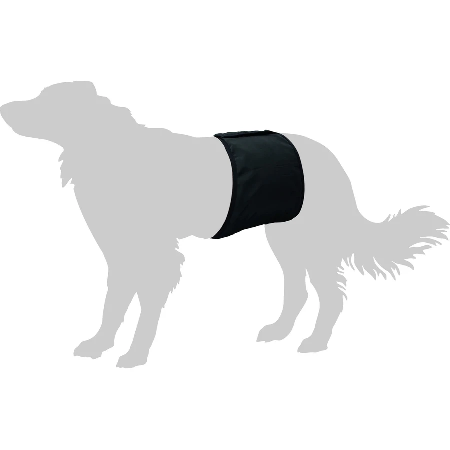 FLAMINGO DOG MUTANDINE BANDAGE 74x24 CM BLACK