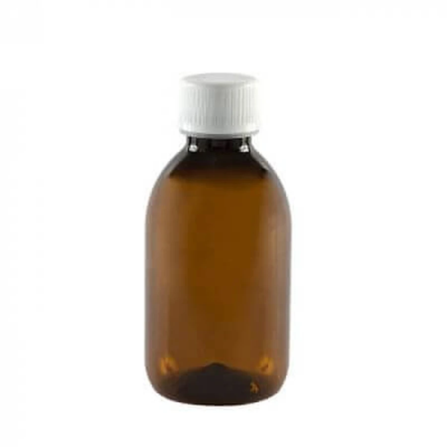 Amber petfles 250ml 10st