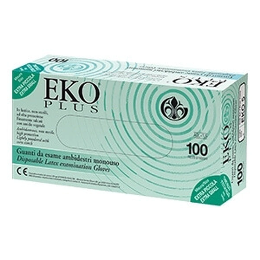 Guanto Lattice Eko 9 100pz