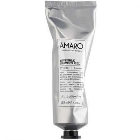 Gel hidratant pentru barbierit Amaro Invisible 125ml