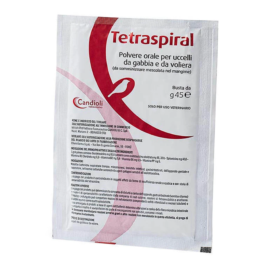 Tetraspiraal Zakjes 45g Candioli