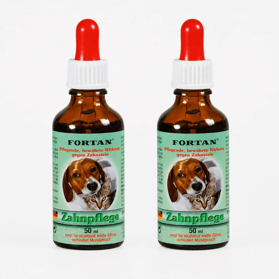 Produs de îngrijire dentară Fortan vet. 2x50 ml