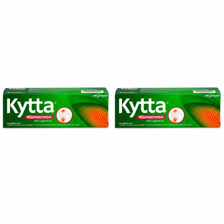 Kytta Wärmecreme 2x50 g, Docht