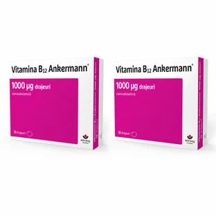 Vitamin B12 Ankermann, 1000 μg, 2x50 sachets, Worwag Pharma