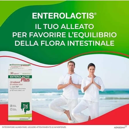 Enterolactis Plus, 2x30 Kapseln, Sofar