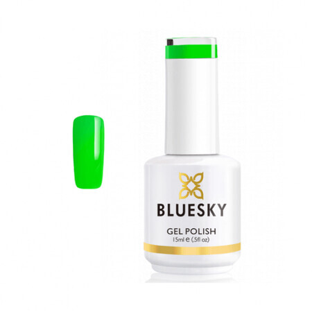 Semi-permanenter Nagellack Bluesky UV Apfelgrün 15ml