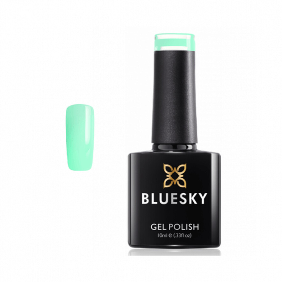 Esmalte de uñas semipermanente Bluesky UV Mental Mint 10ml