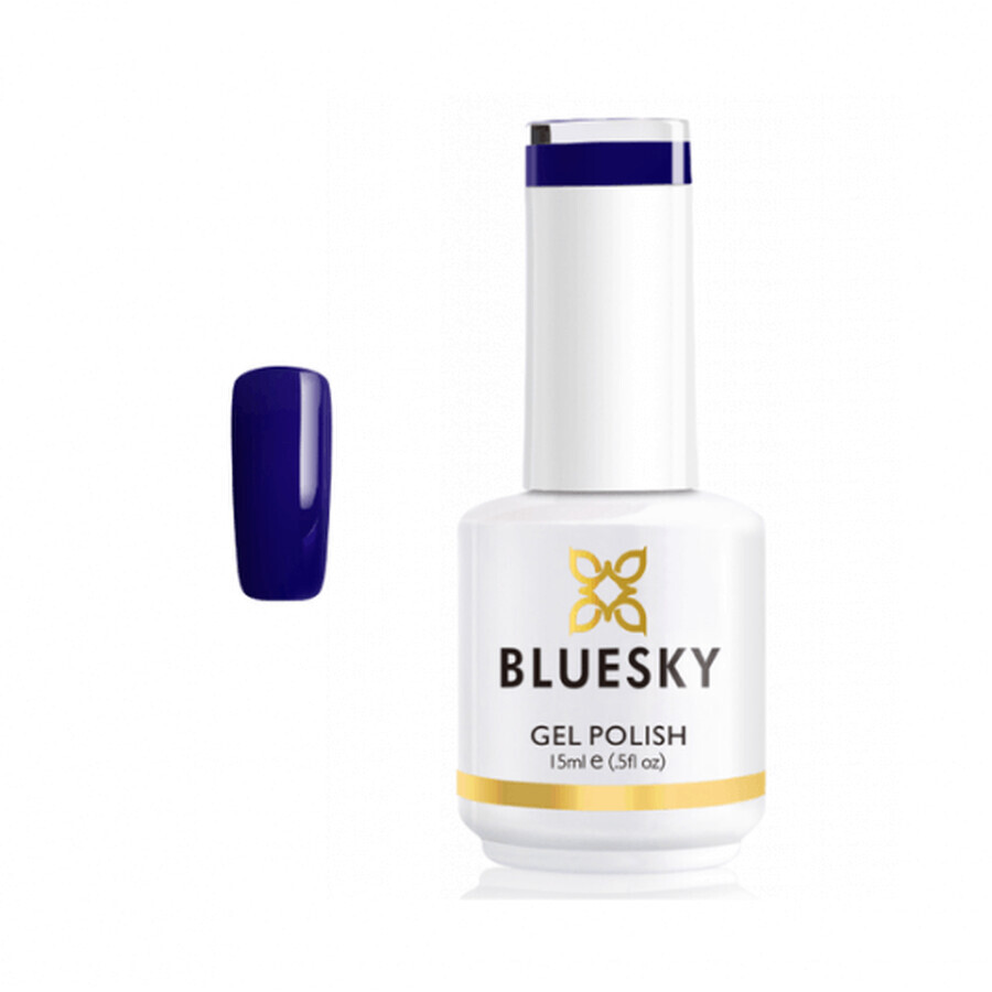 Esmalte de uñas semipermanente Bluesky UV Midnight 15ml  