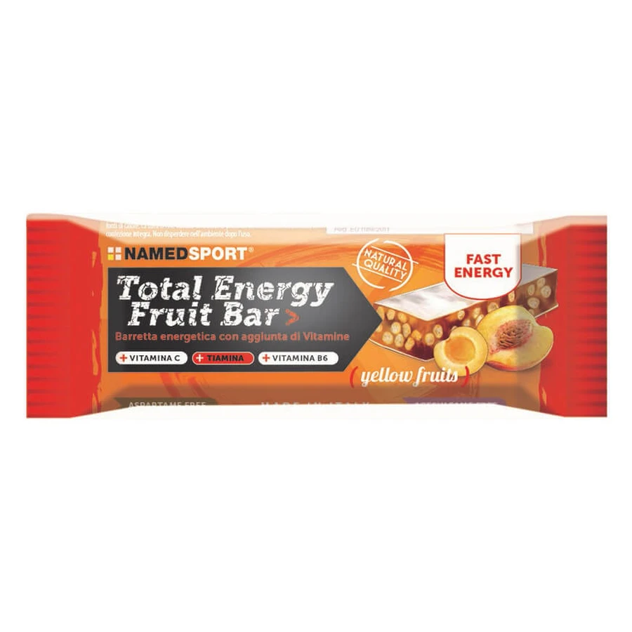 Total Energy Barrita de Frutas Amarilla 1 unidad