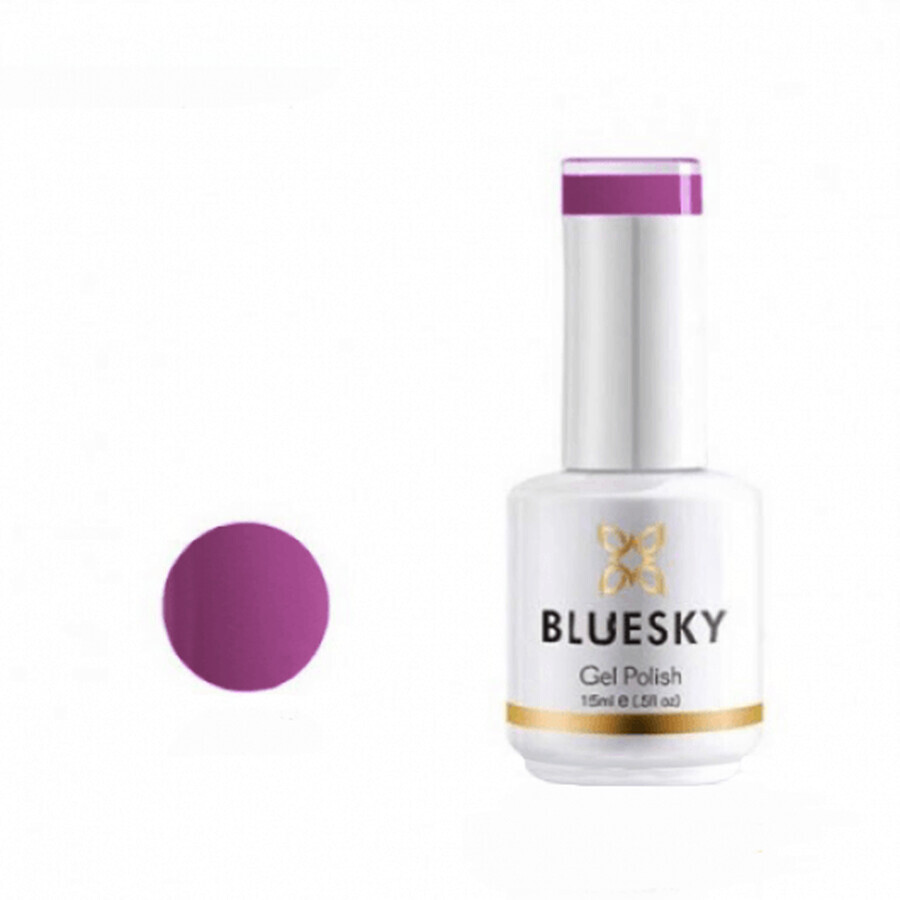 Lac de unghii semipermanent Bluesky UV Purple Pink 15ml 