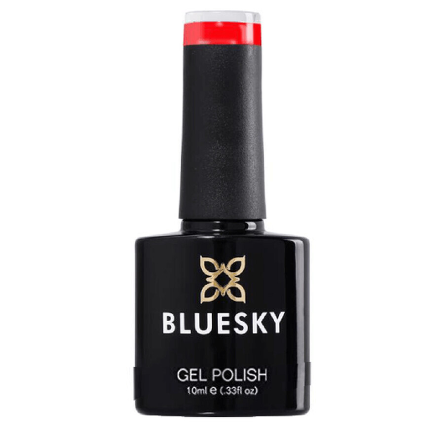 Esmalte de uñas semipermanente Bluesky UV Rojo Zanahoria 10ml 