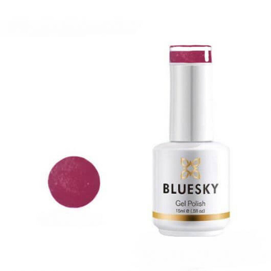 Lac de unghii semipermanent Bluesky UV Wedding Purple 15ml 