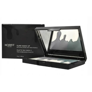 Korff make up trío de sombras de ojos en paleta tono 01