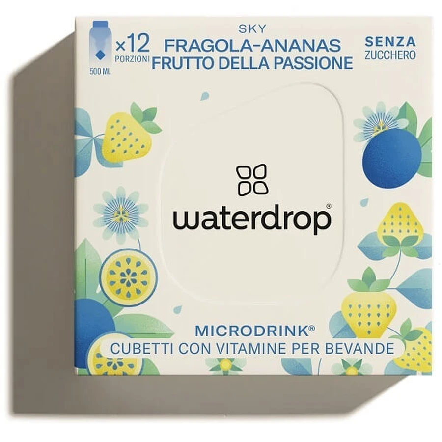 WASSERTROPFEN MIKROGETRÄNK HIMMEL 12CUB