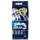 Gillette Azul 3 Desechable 4 Piezas