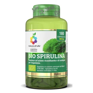 Bio Spirulina 180 Cpr Farben
