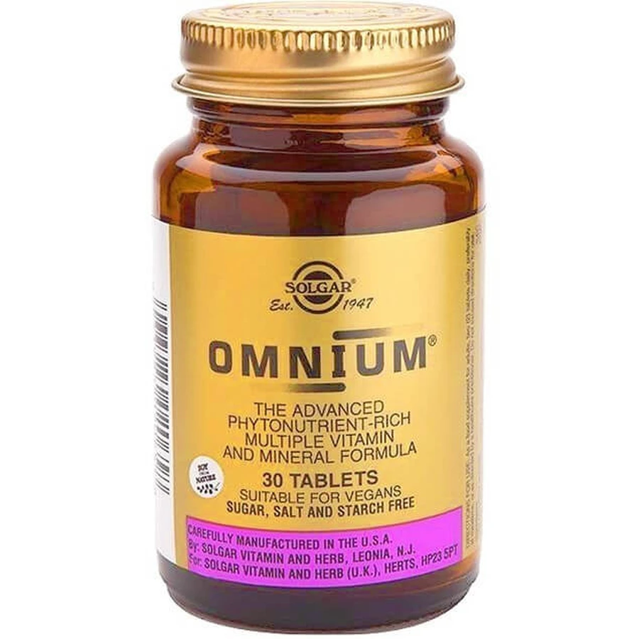 SOLGAR OMNIUM 30 TABLETTEN