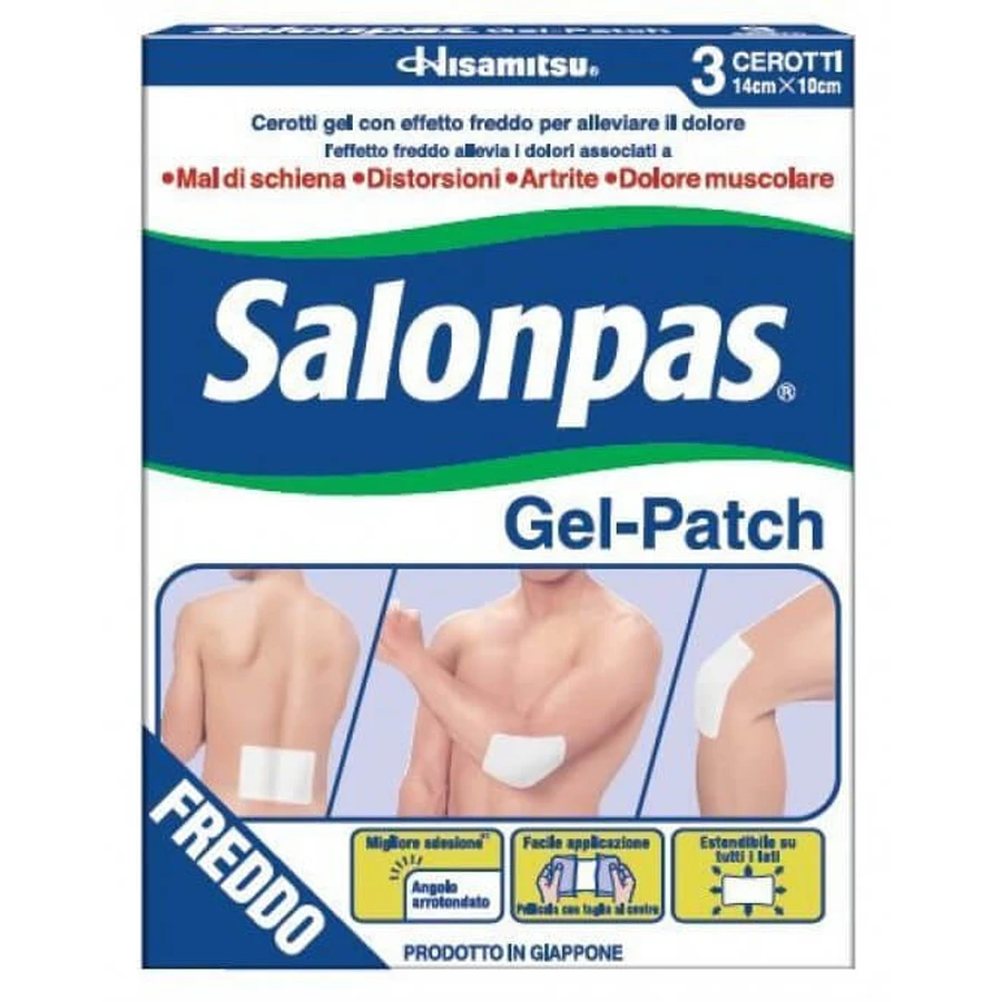 SALONPAS Gel Patch 3 Patches