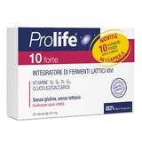 Prolife 10 Forte Supplément de ferments lactiques sans gluten et sans lactose - 20 gélules