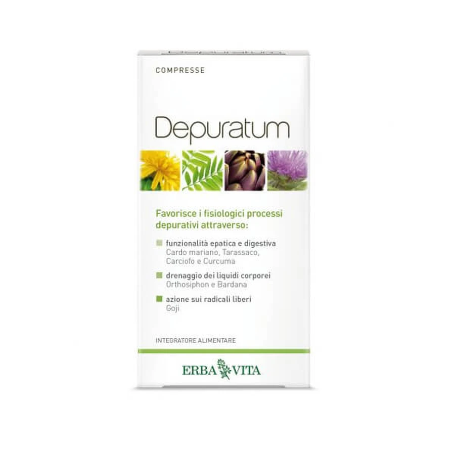 Depuratum 30 Comprimés Erbavita