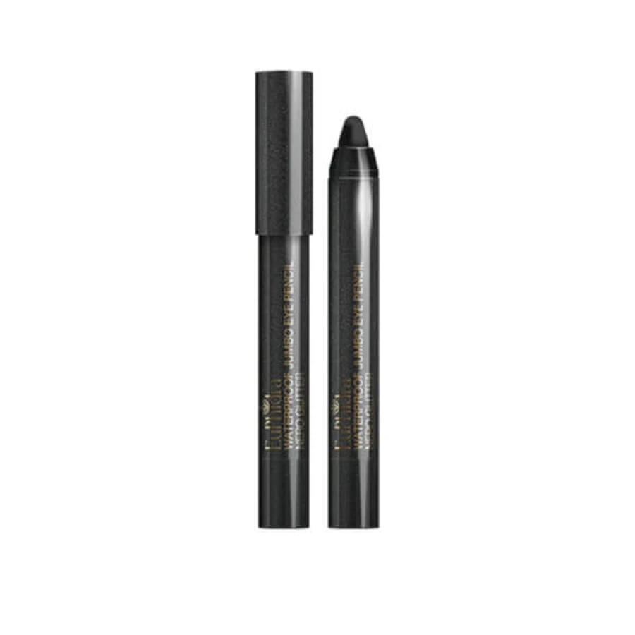 Euphidra Jumbo Creion impermeabil negru cu sclipici