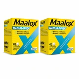 Maalox reflurapid 2x40 chewable tablets