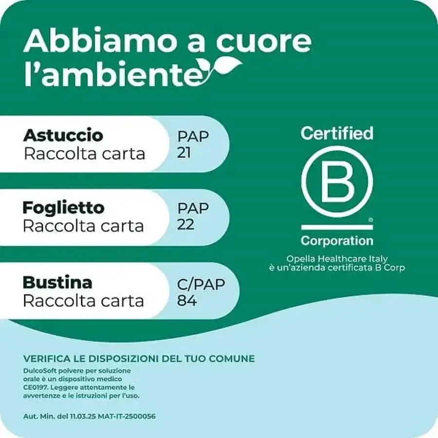 Dulcosoft powder for oral solution 5x20 sachets