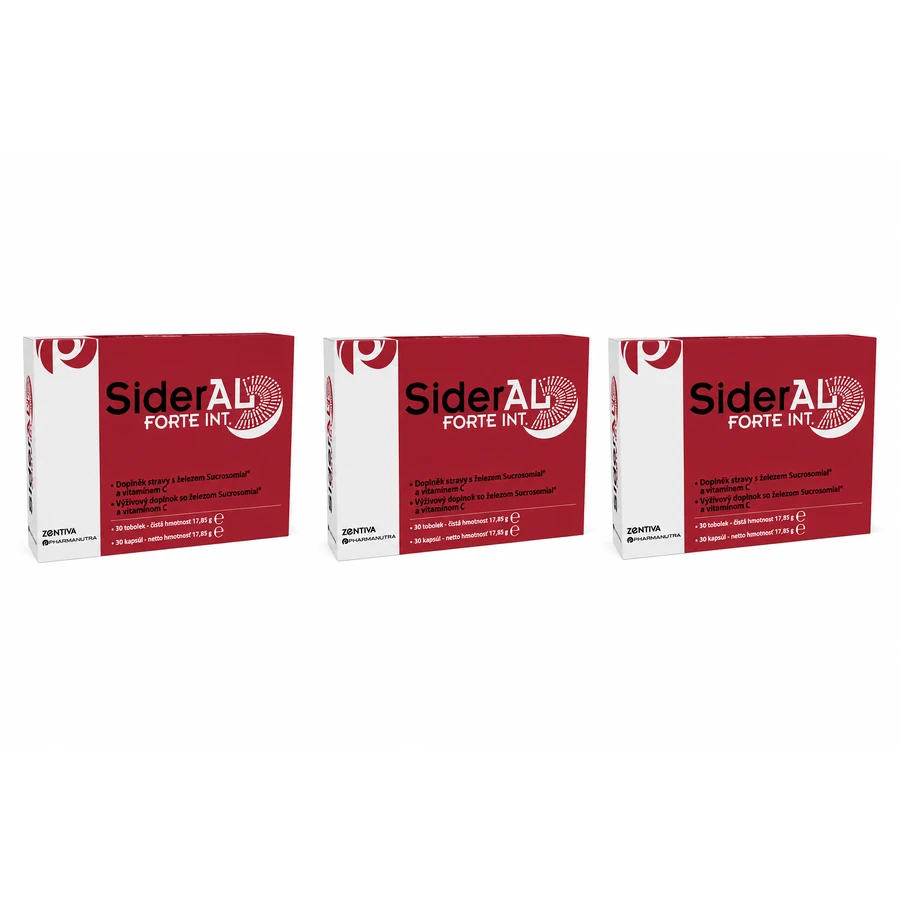 SiderAL Forte, 3x30 capsules, Zentiva