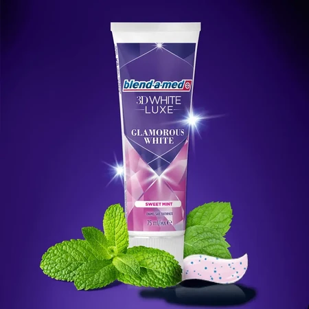 Blend-a-med 3D White Luxe Zahnpasta, 6x75 ml