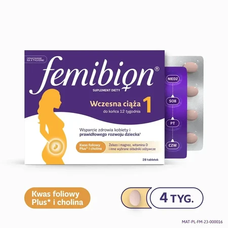 Femibion 1 Frühschwangerschaft, 2x28 Tabletten, Procter & Gamble