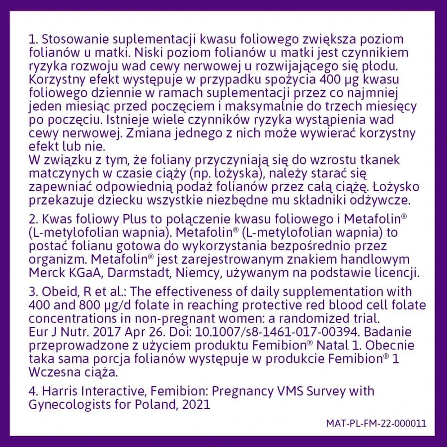 Femibion 1 Frühschwangerschaft, 2x28 Tabletten, Procter & Gamble