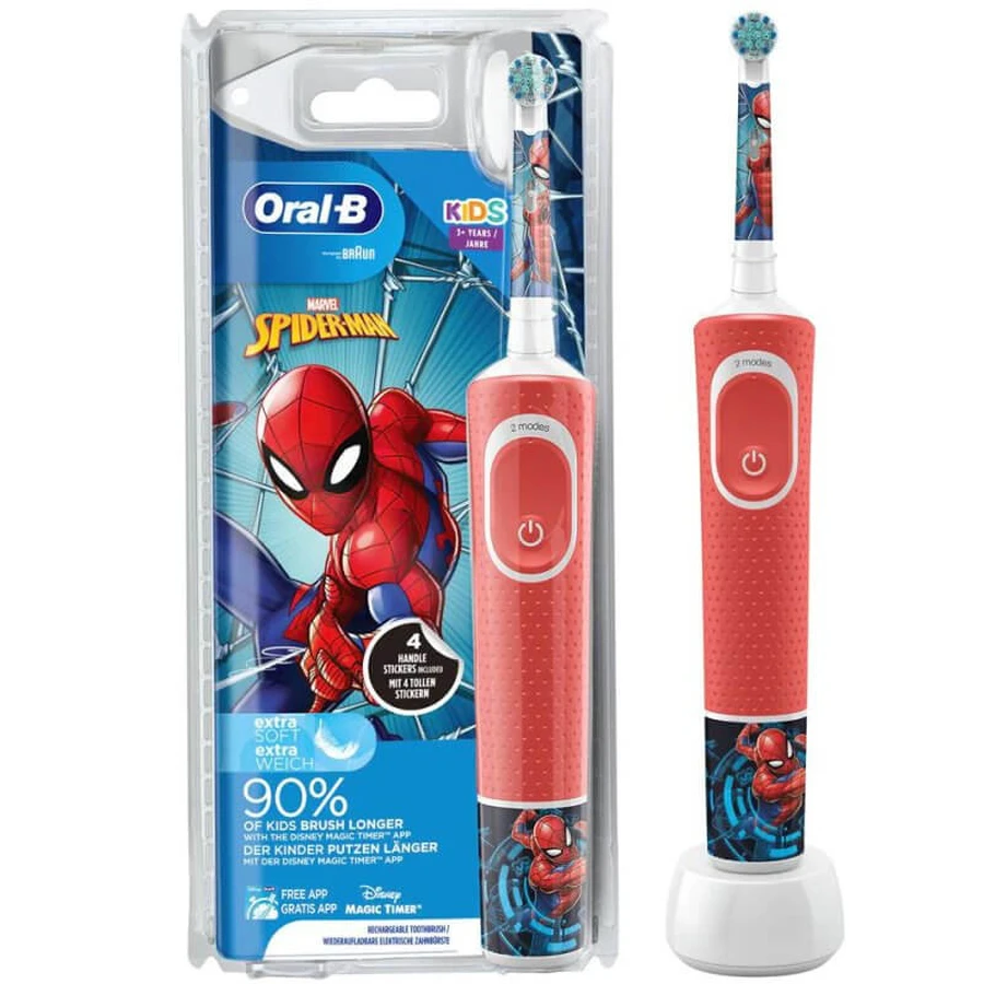 ORAL-B® VITALITY KIDS SPIDERMAN ELEKTRISCHE ZAHNBÜRSTE