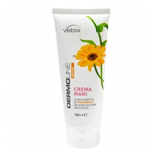 Vebix Dermoline Crème pour les mains au Calendula 100 Ml