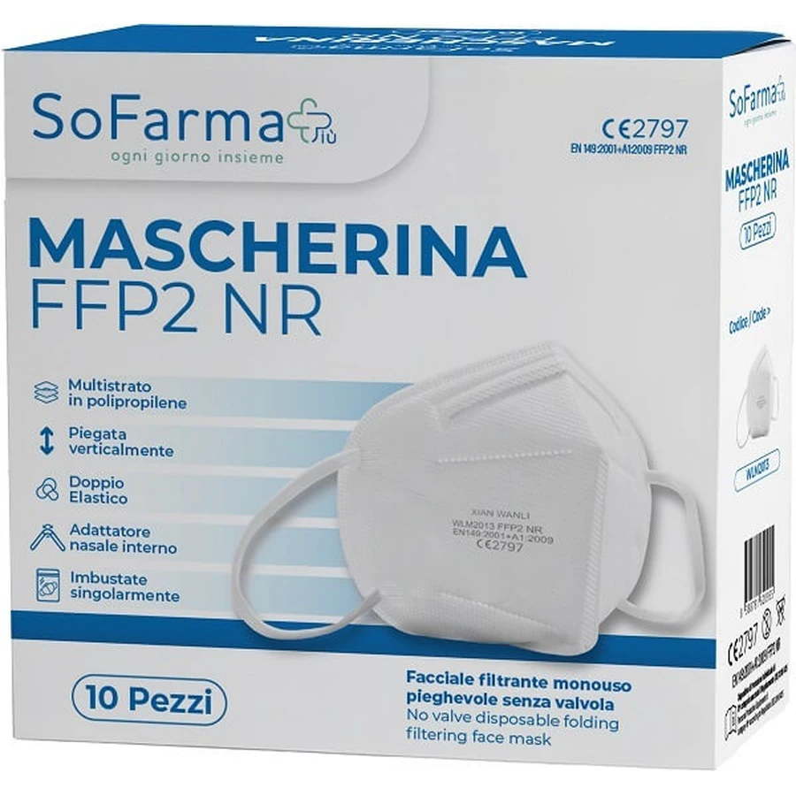 MASKER FFP2 BI 10ST SOFARM