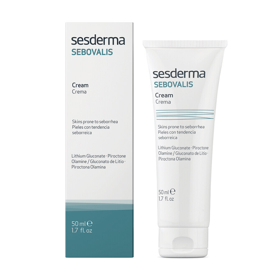 Sesderma Sebovalis Gesichtscreme für zu Seborrhoe neigende Haut, 50 ml