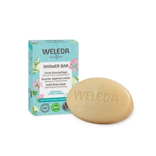 Baie de duș Weleda Geranium și Litsea Cubeba 75g
