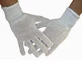 Guantes de hilo de algodón Puño elástico 7