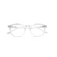 Lunettes de lecture prémontées transparentes Gold Marte +3.50